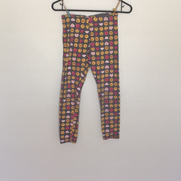 Faded Glory Pants - Emoji leggings Faded Glory Pants - Emoji leggings